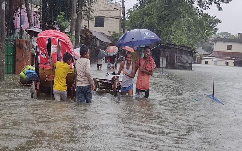 সিলেটে বন্যা পরিস্থিতির আরও অবনতি