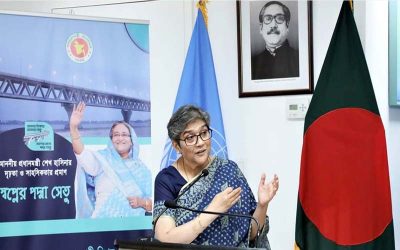 জা‌তিসং‌ঘেও উদযাপিত হলো পদ্মা সেতুর উ‌দ্বোধন