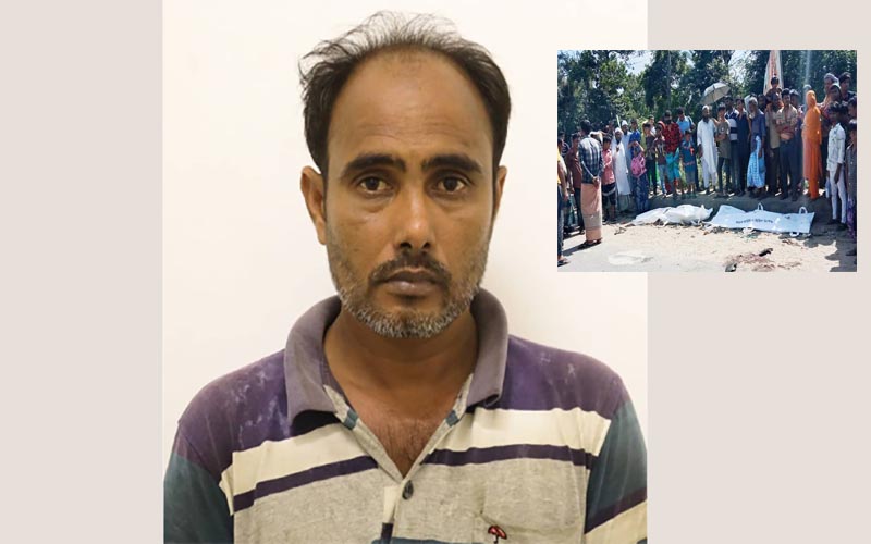 ত্রিশালে স্বামী-সন্তানসহ অন্তঃসত্ত্বাকে চাপা দেওয়া সেই ট্রাকচালক গ্রেফতার