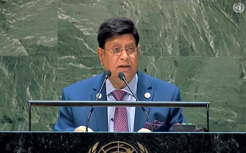 জাতিসংঘে পররাষ্ট্রমন্ত্রী ড. মোমেন :  পরমাণু অস্ত্রের হুমকি থেকে বিশ্বকে মুক্ত রাখতে হবে