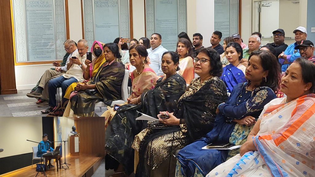 গত ২৫ আগস্ট লসএঞ্জেলেসের সায়েন্টোলজি অডিটোরিয়ামে এক ‘কবিতার আড্ডা ও সঙ্গীত সন্ধ্যা’র আয়োজন করে ক্যালিফোর্নিয়াস্থ ‘রাইটার্স এ্যাসোসিয়েশন অব বাংলাদেশ’। এতে একক সঙ্গীত পরিবেশন করেন বীর মুক্তিযোদ্ধা একুশে পদকপ্রাপ্ত কাদেরী কিবরিয়া। উপস্থিত সুধীজন মনোযোগ সহকারে সংগীত শ্রবণ করেন।