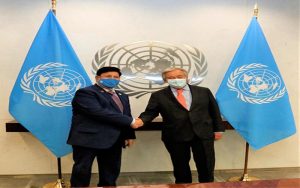 Dr. Momen meets UN Secretary General Guteres 