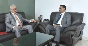 Russian ambassador meet with Obaidul Kader