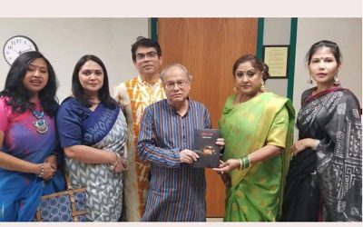 কবি আনিস আহমেদের নতুন বই ‘প্রদীপ্ত প্রেম’র মোড়ক উন্মোচন