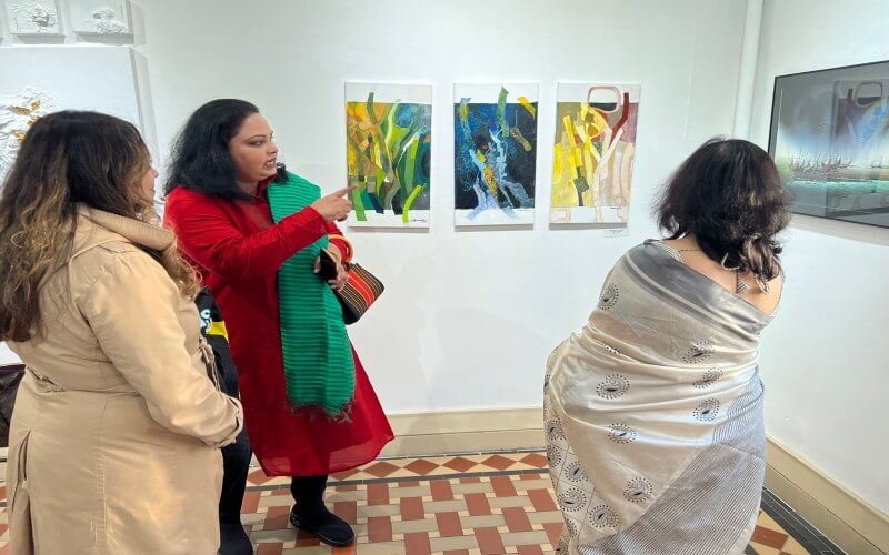 নিউইয়র্কে বাংলাদেশি ৩৪ শিল্পীর ১৪ দিনব্যাপী ‘স্মৃতিকথা’ প্রদর্শনী