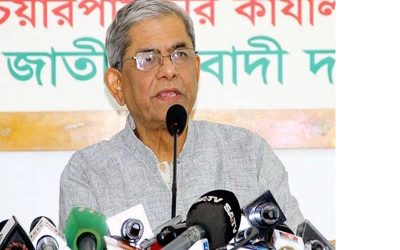 আন্দোলনের মাধ্যমে চরম দুঃশাসনের অবসান ঘটাতে হবে : মির্জা ফখরুল