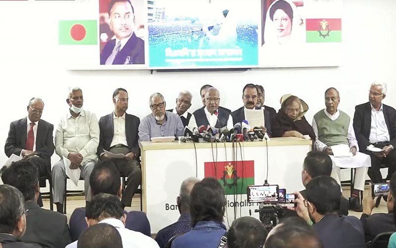 পুলিশি অভিযানে বিএনপি কার্যালয়ের ক্ষতির পরিমাণ অর্ধ কোটি টাকা : খন্দকার মোশাররফ