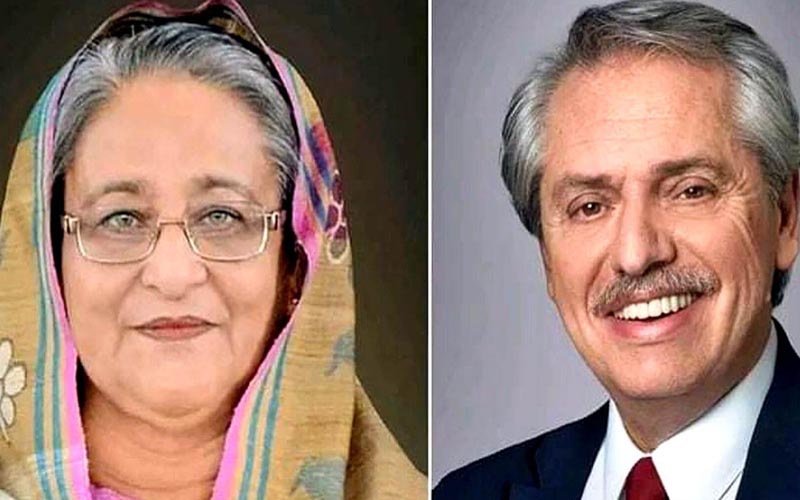 শেখ হাসিনাকে ধন্যবাদ জানালেন আর্জেন্টিনার প্রেসিডেন্ট