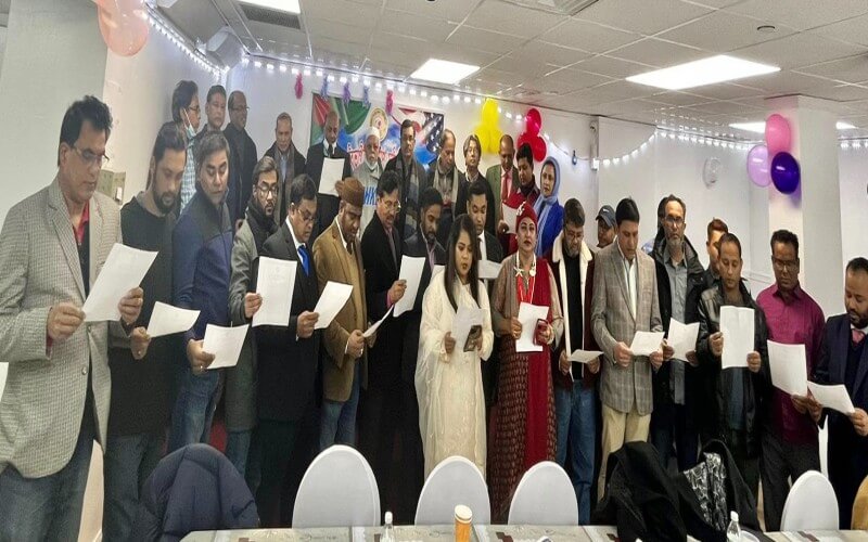 বর্ণাঢ্য অভিষেক প্রবাসী বরিশাল বিভাগীয় কল্যাণ সমিতির
