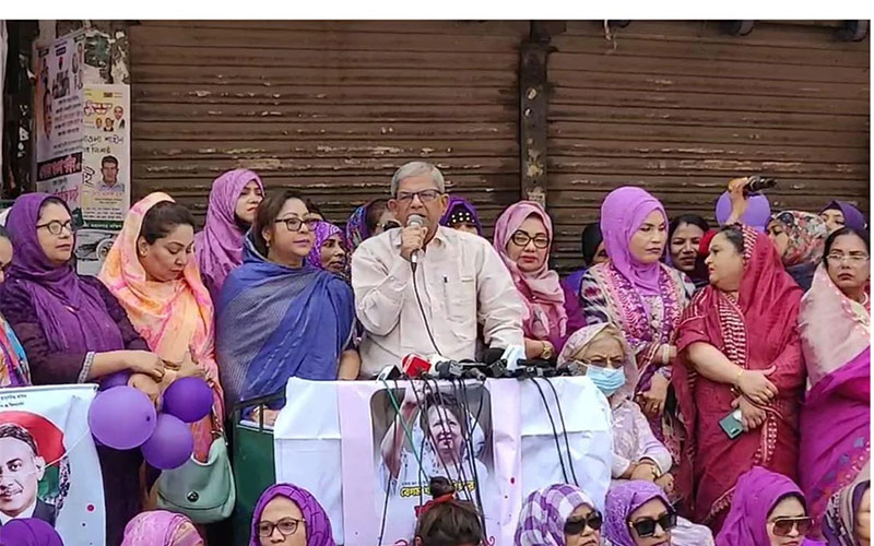 ঢাকা এখন বিস্ফোরক ও বিপদজনক নগরীতে পরিণত হয়েছে : মির্জা ফখরুল