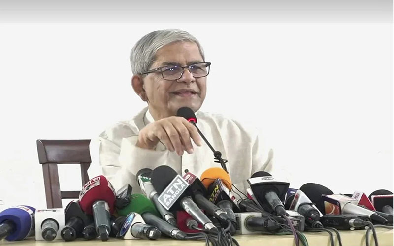 রাজপথে জনগণের দাবির ফয়সালা করা হবে : মির্জা ফখরুল