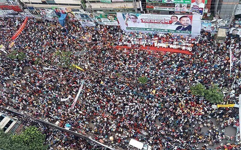 শনিবার ঢাকার প্রবেশপথে বিএনপির অবস্থান কর্মসূচি