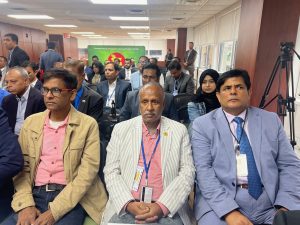 Journos at Sheikh Hasina's NY Press Conference 