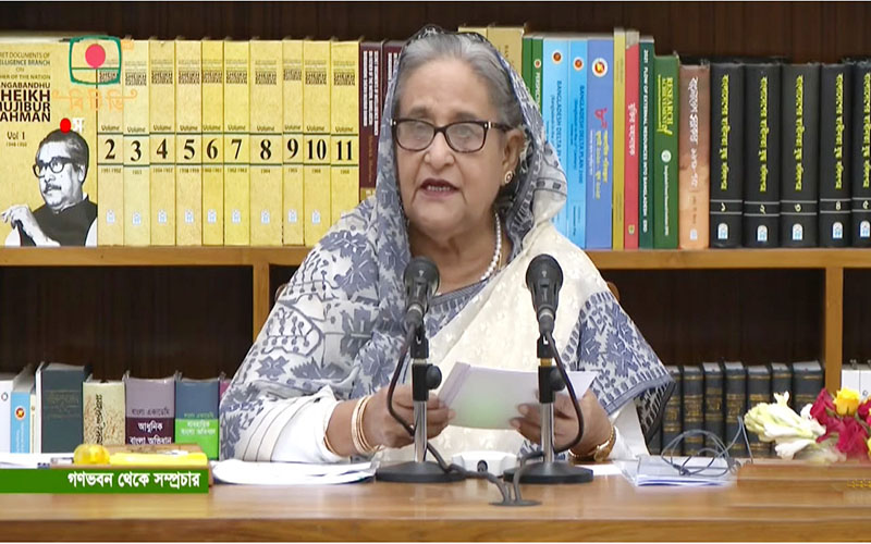 খুনিদের সঙ্গে আবার কীসের সংলাপ : শেখ হাসিনা