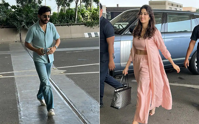 শিখরের সঙ্গে সম্পর্ক পাকাপোক্ত করেই ফেলেছেন জাহ্নবী!