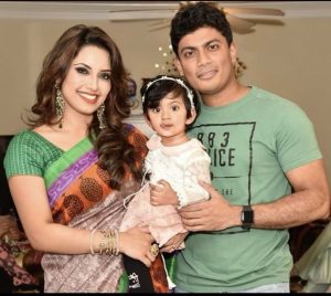 Sajjad Hassan with family 