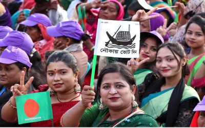 ঘুমহীন রাত শেষে বিজয়ের হাসি আমেরিকা প্রবাসীদের