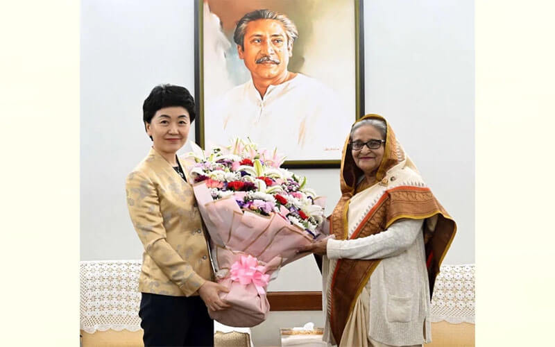 দেশের উন্নয়ন অগ্রযাত্রায় চীনের আরও সহযোগিতা চেয়েছেন প্রধানমন্ত্রী