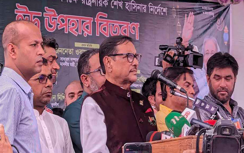 যেকোনো উপায়ে ক্ষমতায় আসতে মরিয়া বিএনপি : ওবায়দুল কাদের