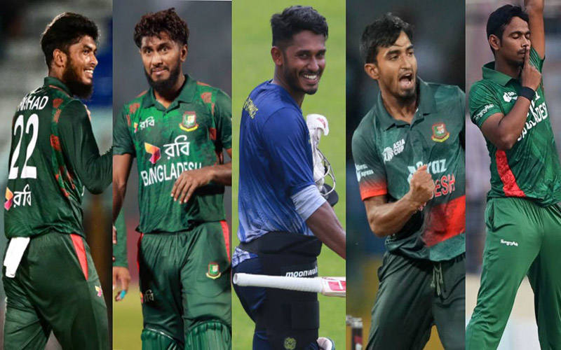আইসিসি টি-২০ বিশ্বকাপ : টাইগারদের স্কোয়াডে ছয় নতুন মুখ