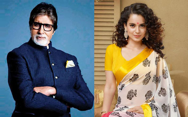 অমিতাভ বচ্চনের পর আমিই সবচেয়ে বেশি জনপ্রিয় : কঙ্গনা