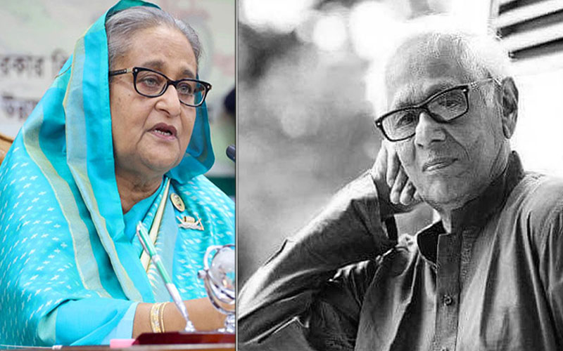হায়দার আকবর খান রনোর মৃত্যুতে শোক জানিয়েছেন শেখ হাসিনা