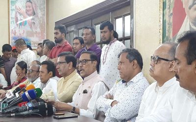 বাংলাদেশ ব্যাংকে সাংবাদিকরা কেন ঢুকবে : ওবায়দুল কাদের