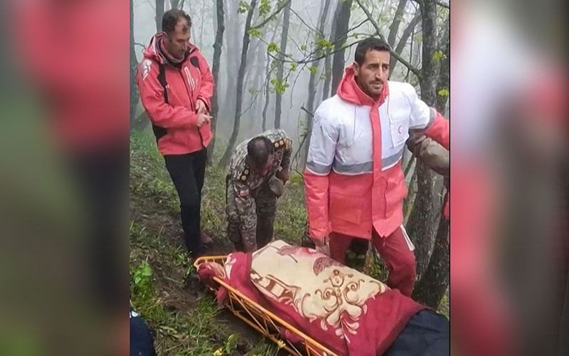 রাইসিসহ হেলিকপ্টারের সব আরোহীর মরদেহ উদ্ধার