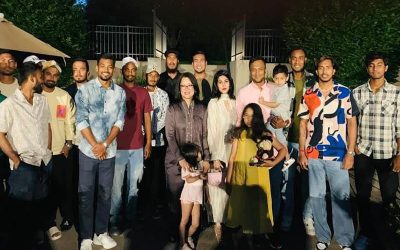 নিউইয়র্কে সাকিবের বাড়িতে শান্ত-লিটনরা