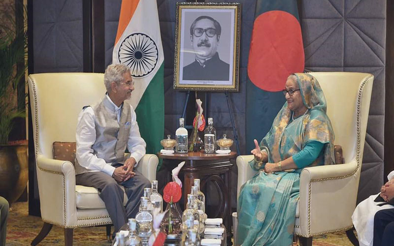 সম্পর্কের উন্নয়নে শেখ হাসিনার নির্দেশনার প্রশংসা করলেন জয়শঙ্ক‌র
