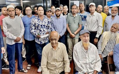 ‘নিউকার্ক ফ্রেন্ডস অ্যান্ড ফ্যামিলি’র নতুন কমিটির অভিষেক
