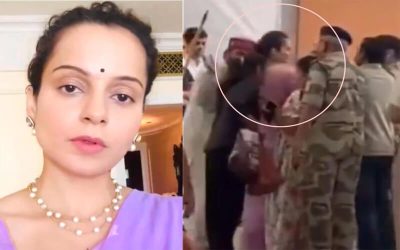 নিরাপত্তারক্ষীর চড়ের ঘটনা নিয়ে এবার মুখ খুলছেন কঙ্গনা
