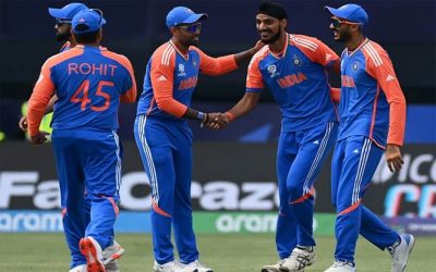 যুক্তরাষ্ট্রকে হারিয়ে সুপার এইটে ভারত