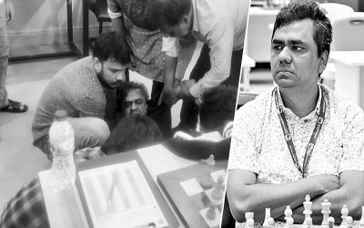 খেলতে খেলতেই মৃত্যুর কোলে ঢলে পড়লেন গ্র্যান্ডমাস্টার জিয়া