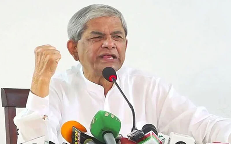 পার্শ্ববর্তী দেশগুলোর সঙ্গে ভারতের সম্পর্ক খুব ভালো যাচ্ছে না: মির্জা ফখরুল